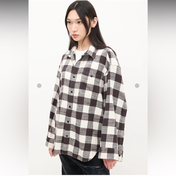 R13 Oversized Plaid😎 - Picture 3 of 13